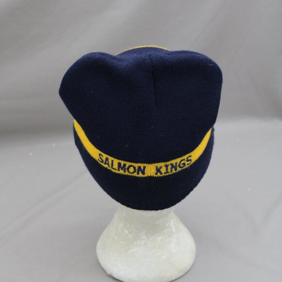 Vinctoria Salmon Kings Toque (VTG) - Crested Logo - Adult Stretch Fit - Picture 7 of 11